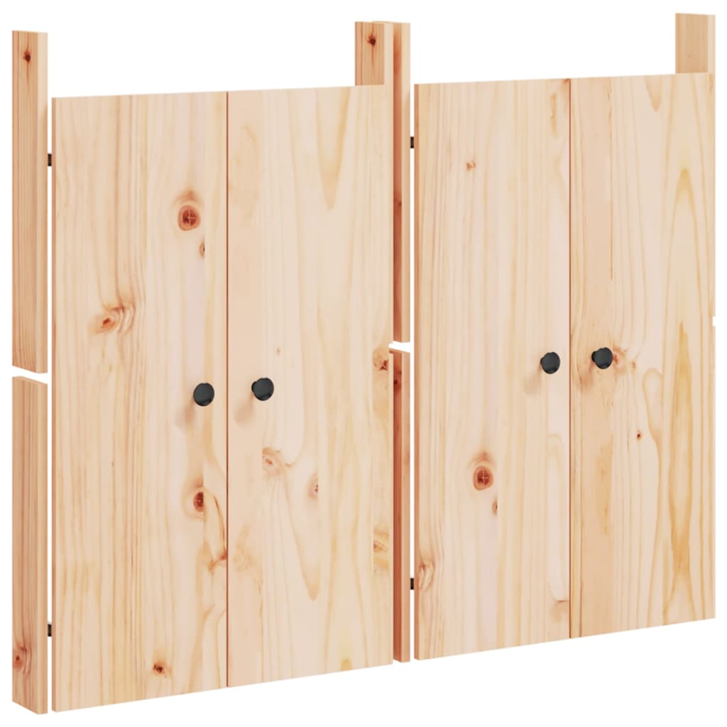 Väliköögi kapiuksed MEPPEL 2 tk, 50x9x82 cm, männipuit