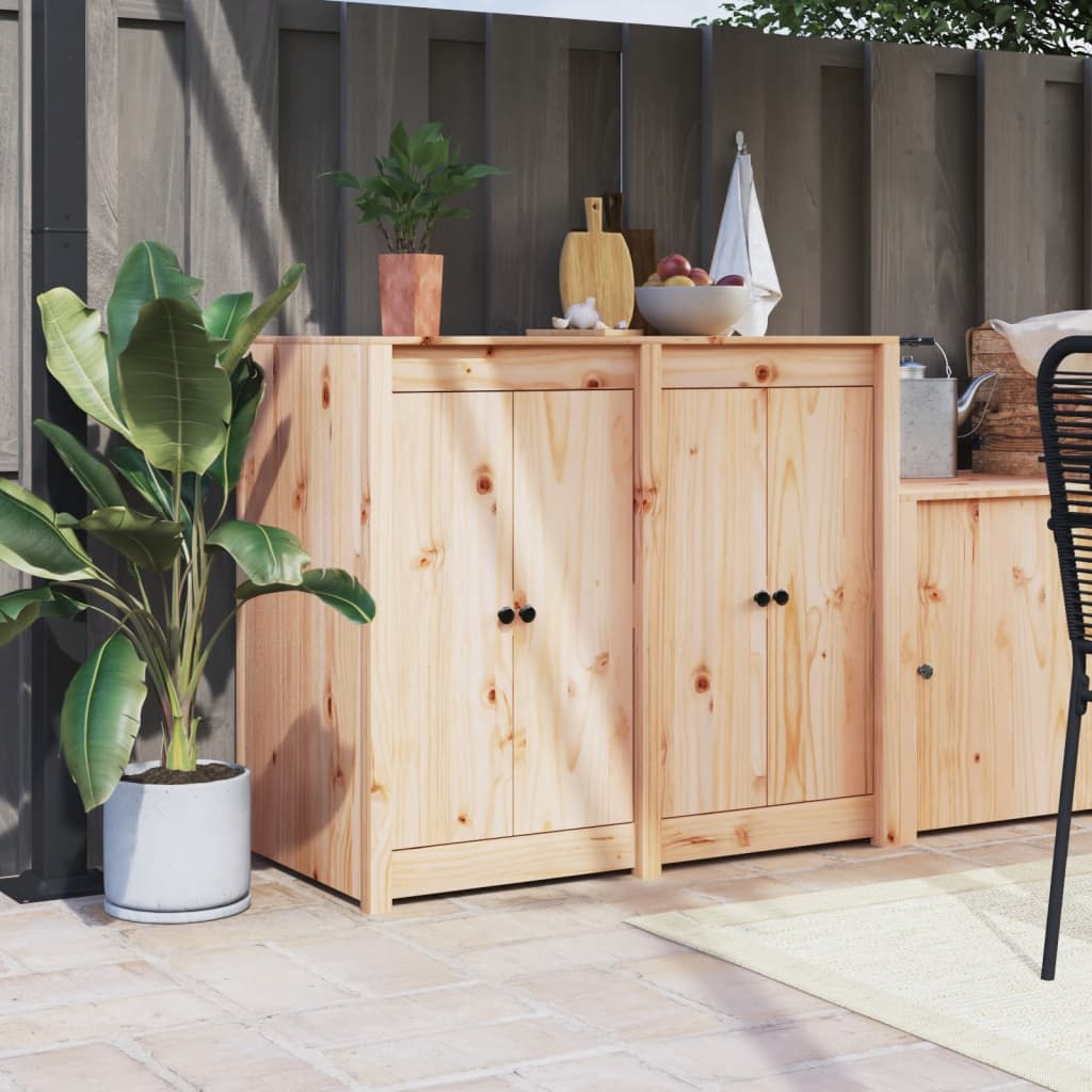 Väliköögi kapiuksed MEPPEL 2 tk, 50x9x82 cm, männipuit
