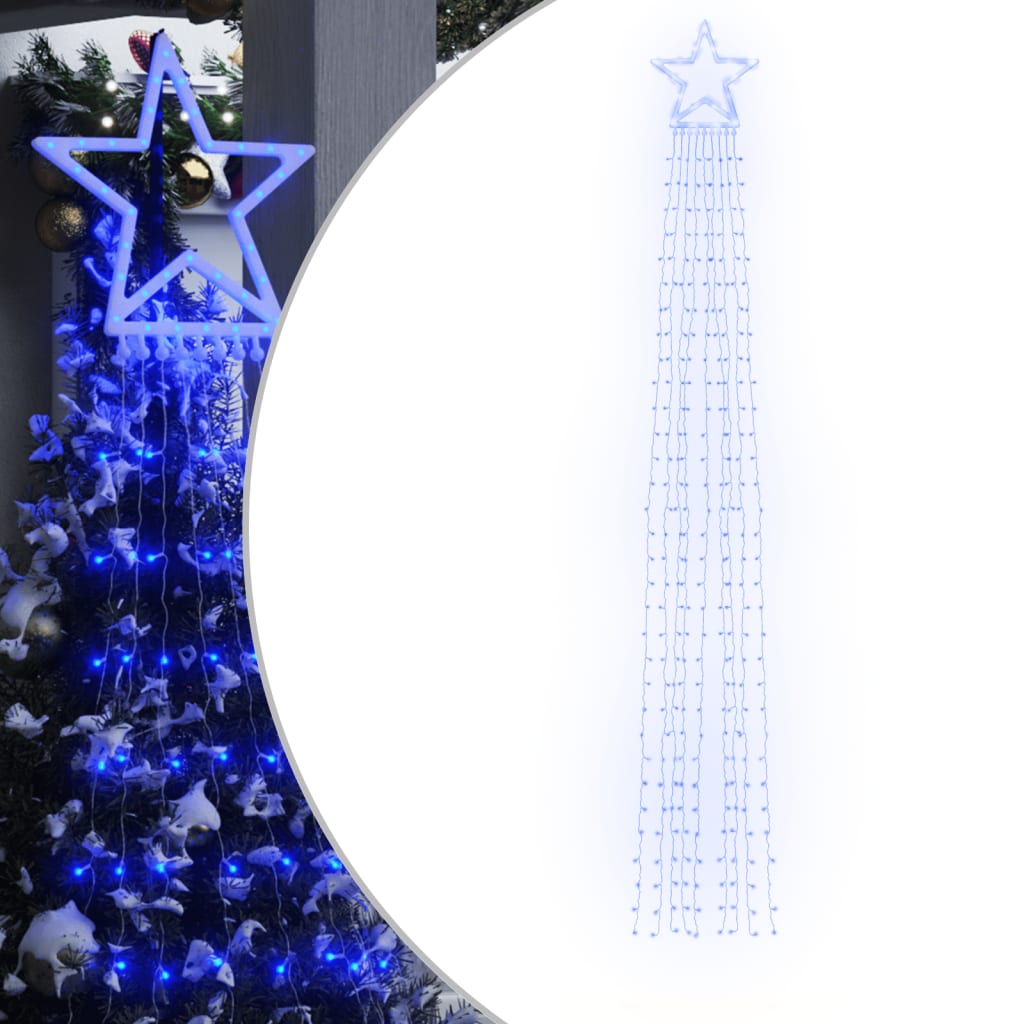 Jõulupuu tuled, 320 LEDi, sinine, 375 cm