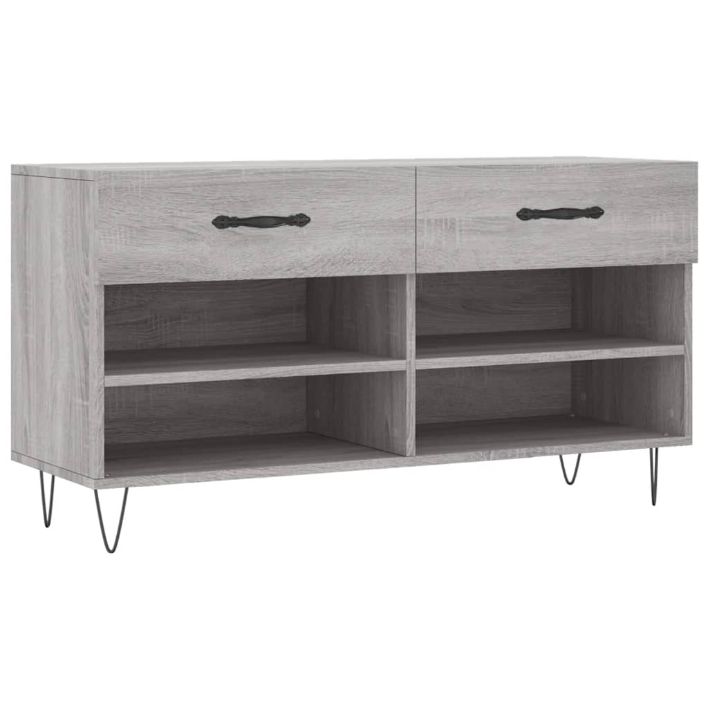 Jalatsipink, hall Sonoma tamm, 102 x 35 x 55 cm, tehispuit