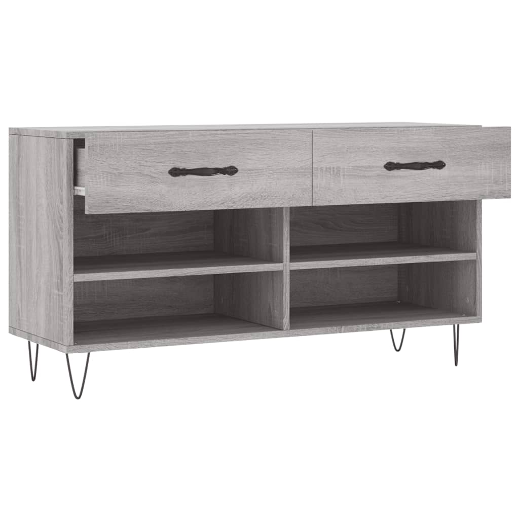 Jalatsipink, hall Sonoma tamm, 102 x 35 x 55 cm, tehispuit