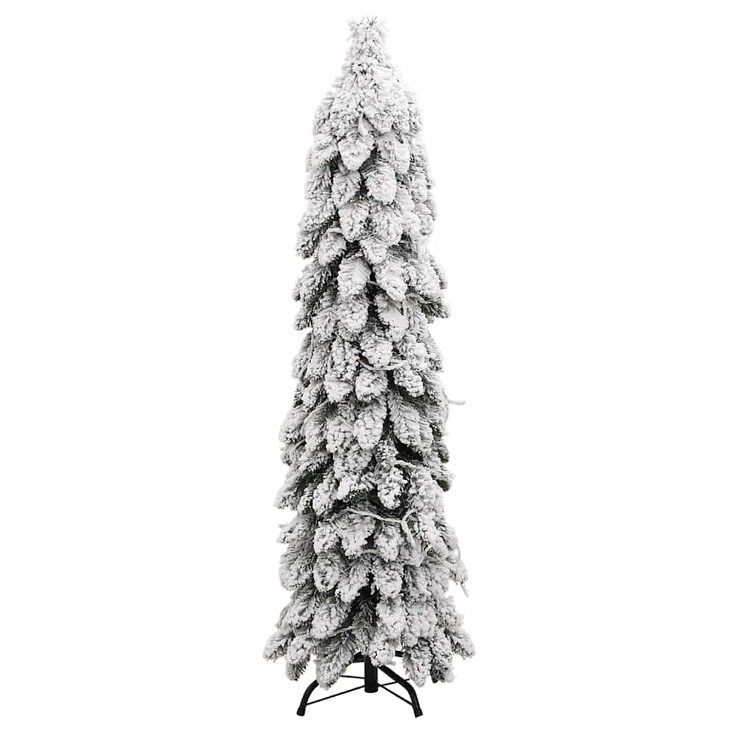 Kunstkuusk 80 LEDi ja lumiste okstega, 150 cm