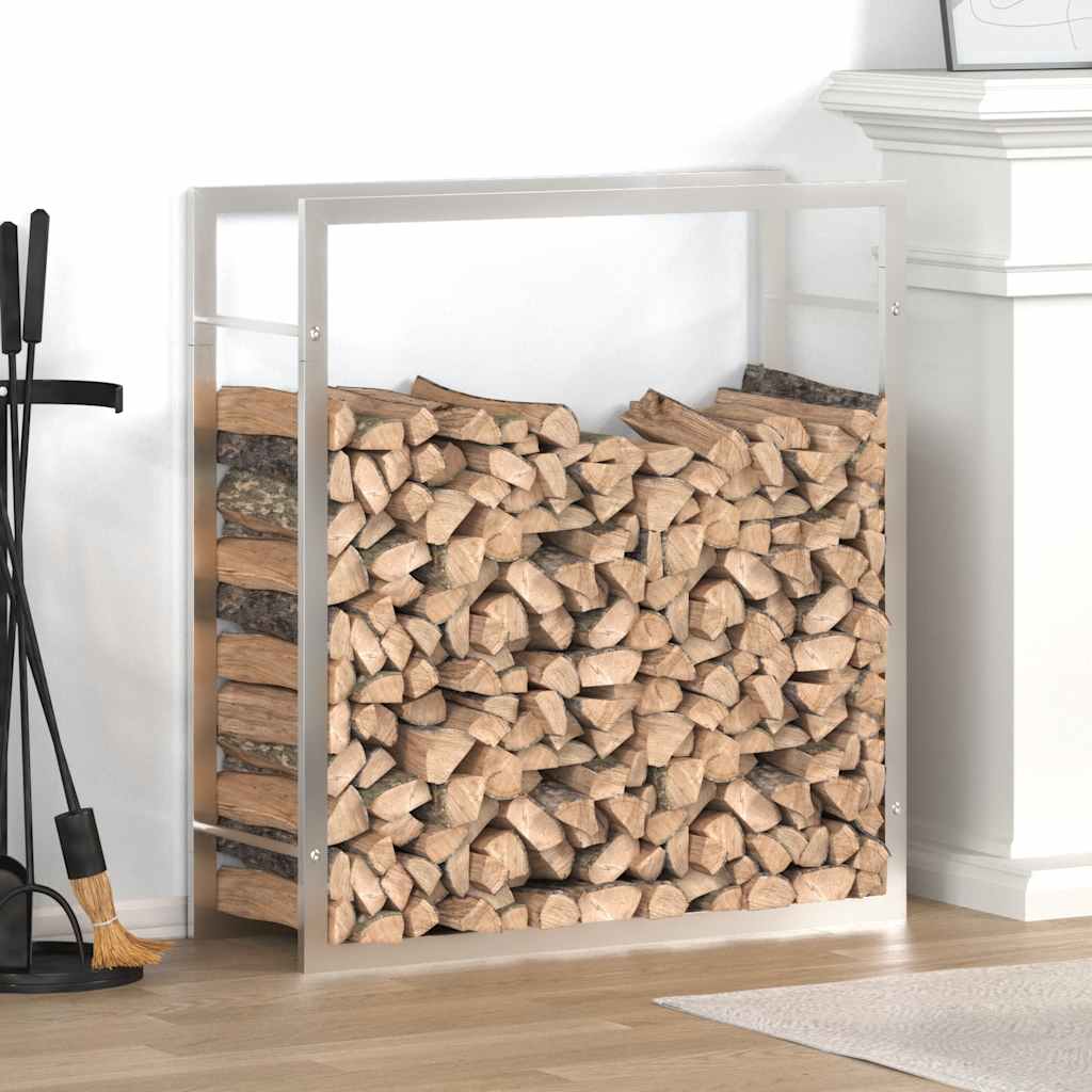 Küttepuude rest, 80x28x86cm, roostevaba teras