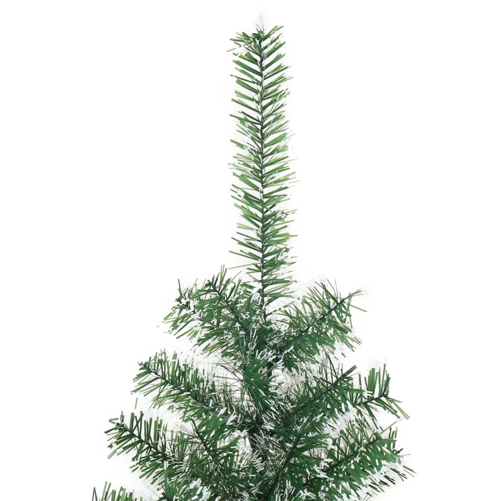 Kunstkuusk lumiste okstega, roheline, 240 cm