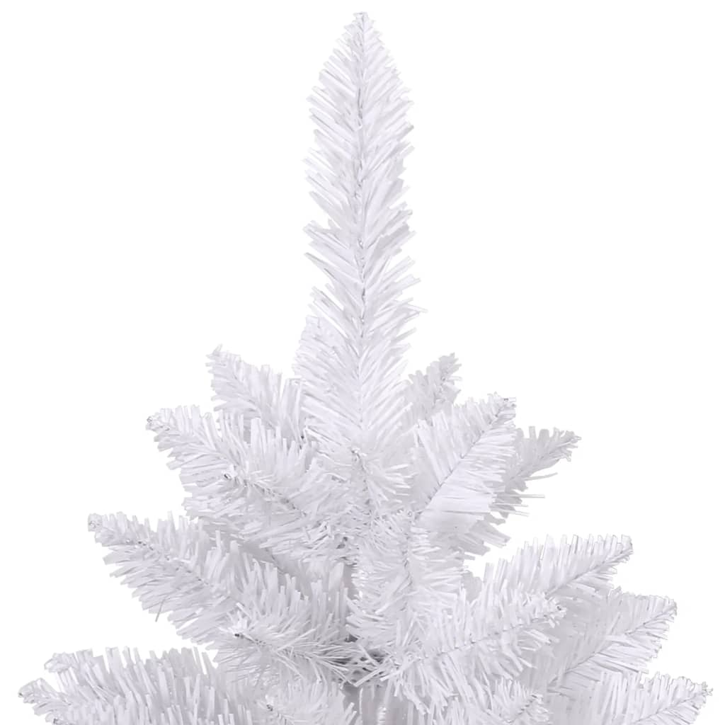 Kunstjõulukuusk alusega, valge, 180 cm