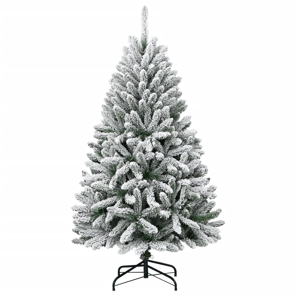 Kunstkuusk lumiste okstega, 120 cm