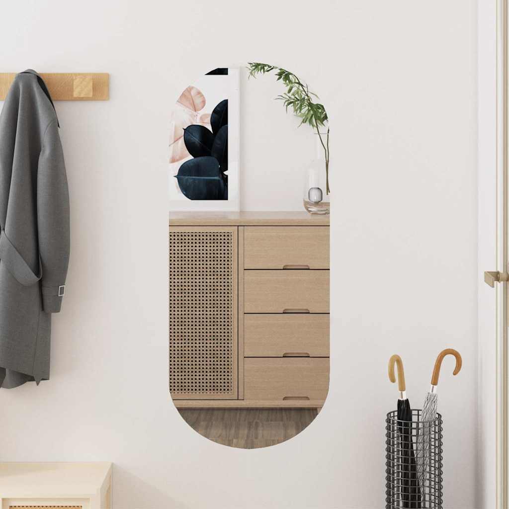 Seinapeegel, 30 x 70 cm, klaas, ovaalne