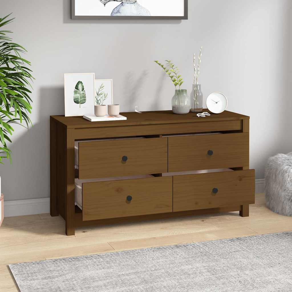 Lisakapp, meepruun, 100x40x54 cm, männipuit