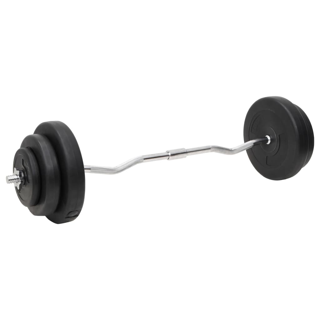 Kangi ja hantlite komplekt ketastega, 60 kg
