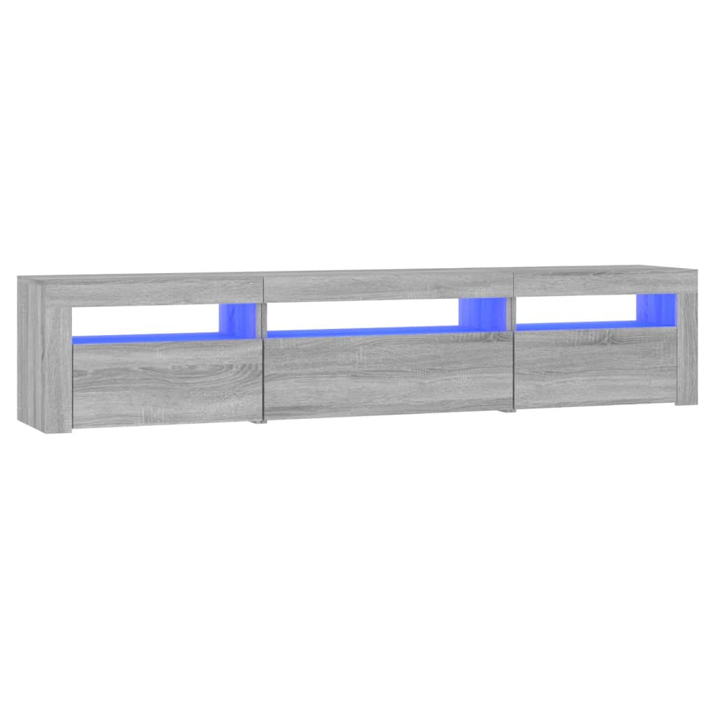 Telerialus LED-tuledega, hall Sonoma , 195x35x40 cm