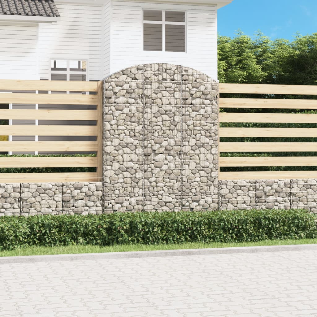 Kaarekujuline gabioonkorv, 150x30x200/220 cm, raud