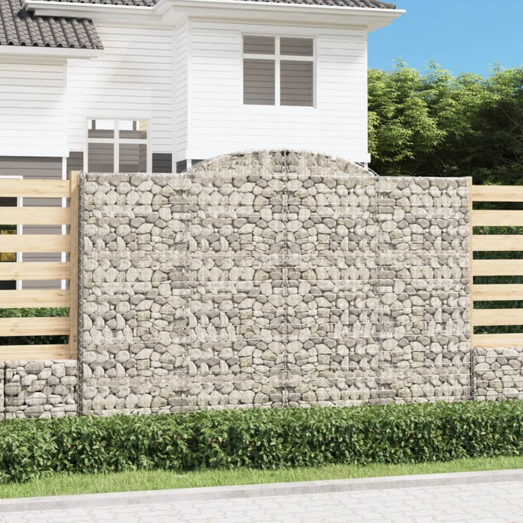 Kaarekujuline gabioonkorv, 300x30x200/220 cm, raud