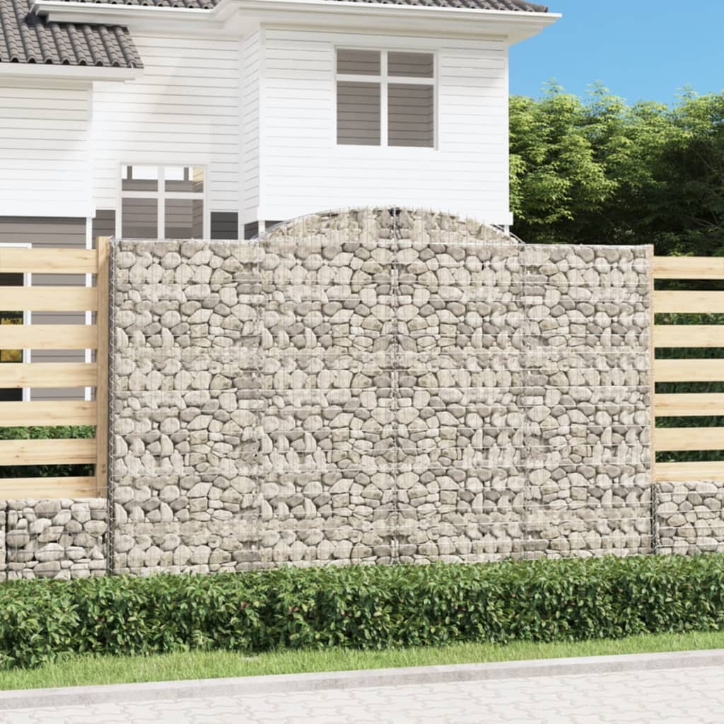 Kaarekujuline gabioonkorv, 300x50x200/220 cm, raud