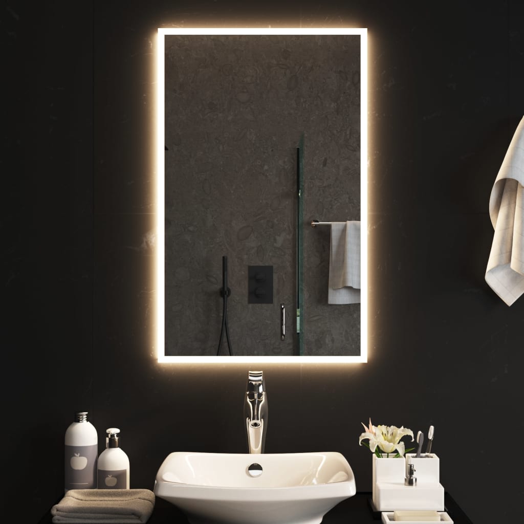 Vannitoa LED-peegel 50x80 cm