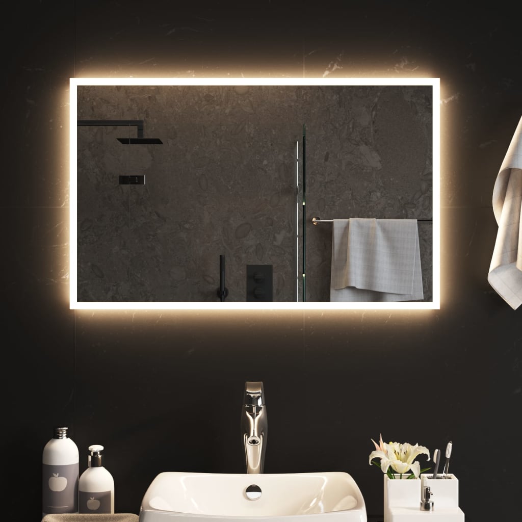 Vannitoa LED-peegel 50x80 cm