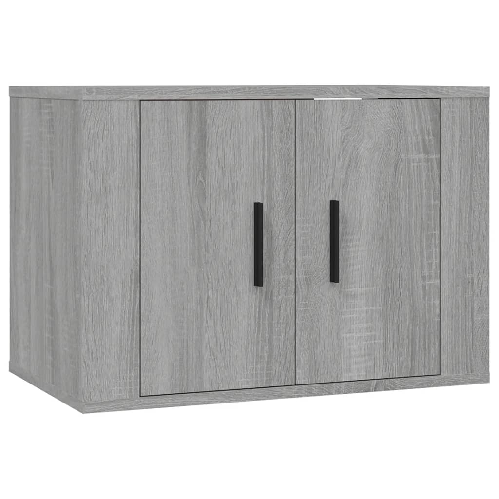 Seinale kinnitatav telerikapp, hall Sonoma, 57 x 34,5 x 40 cm