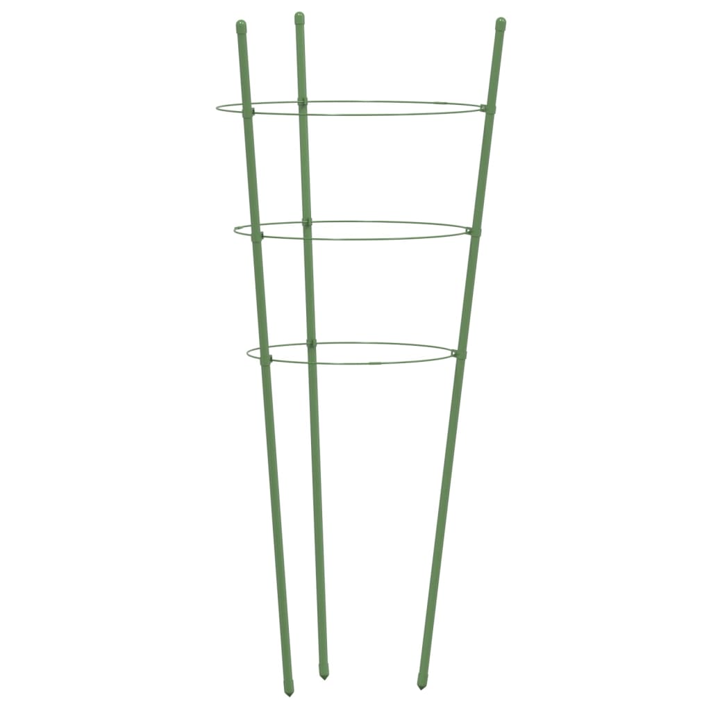 Aia taimetoed 3 rõngaga 5 tk roheline 60 cm teras