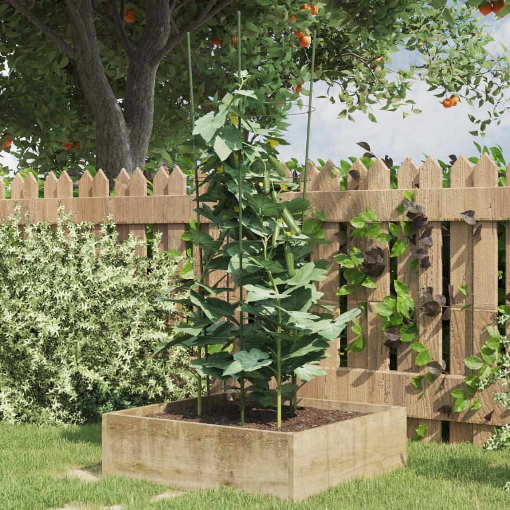 Aia taimetoed 4 rõngaga 5 tk roheline 90 cm teras