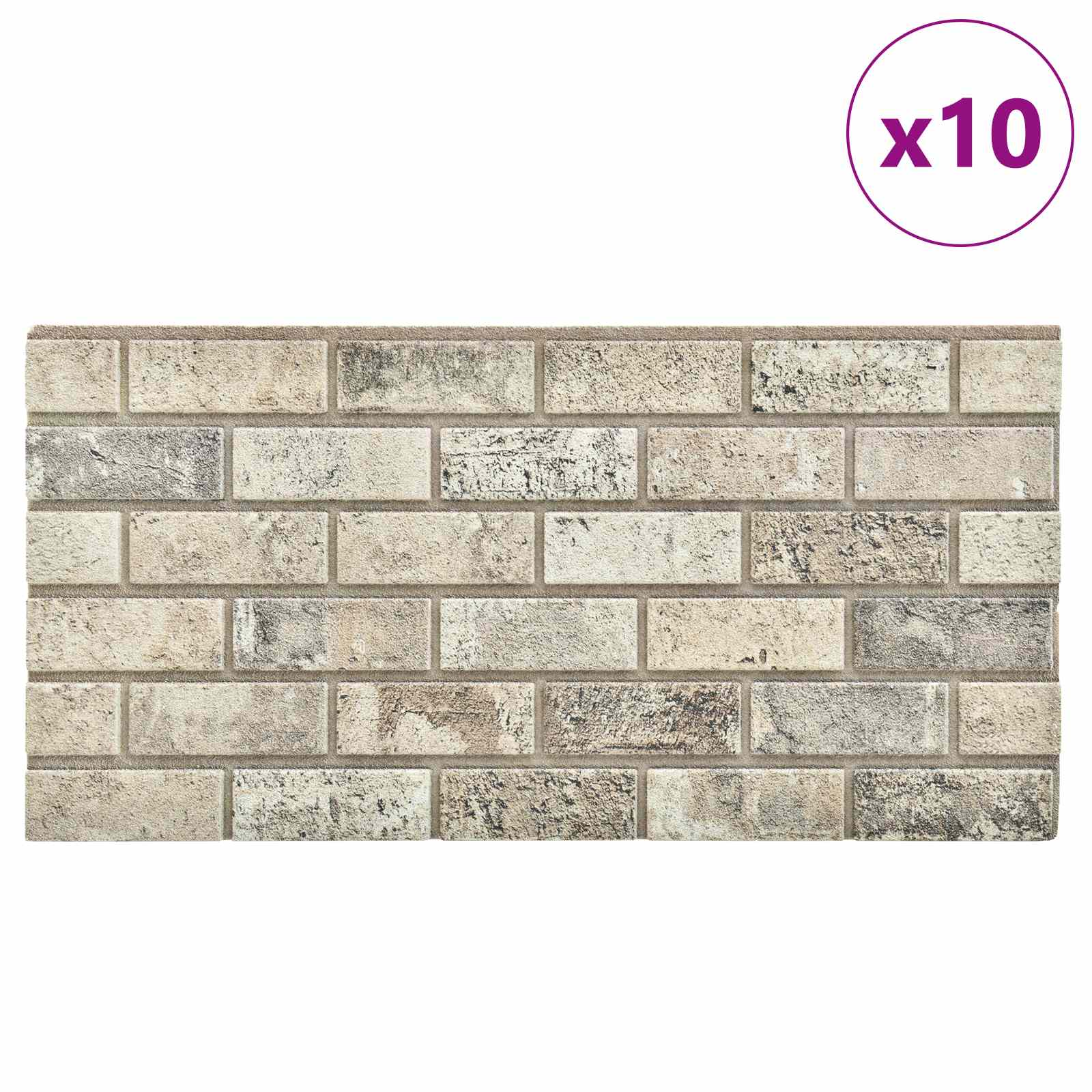 Seinapaneelid 10 tk 100 x 50 cm Liivakarva EPS vaht