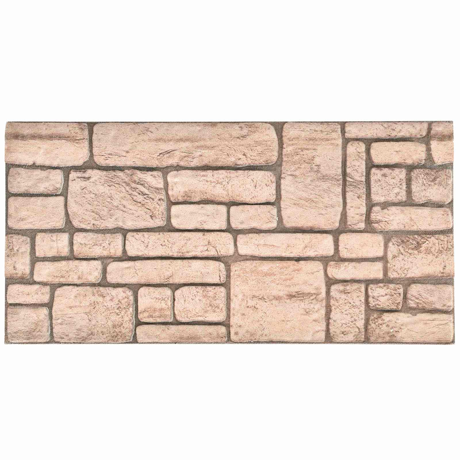 Seinapaneelid 10 tk 100 x 50 cm Beež EPS vaht