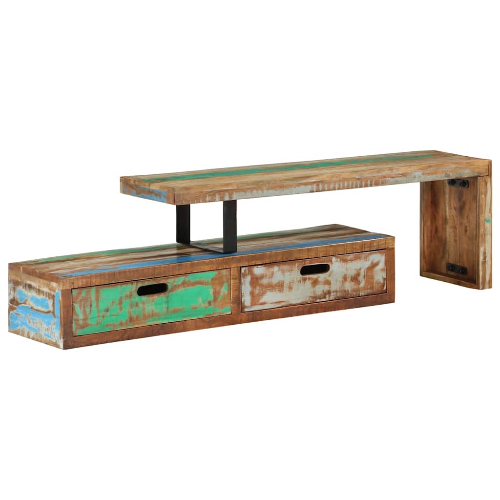 Telerialus (118–200) x 30 x 40 cm, taaskasutatud puit