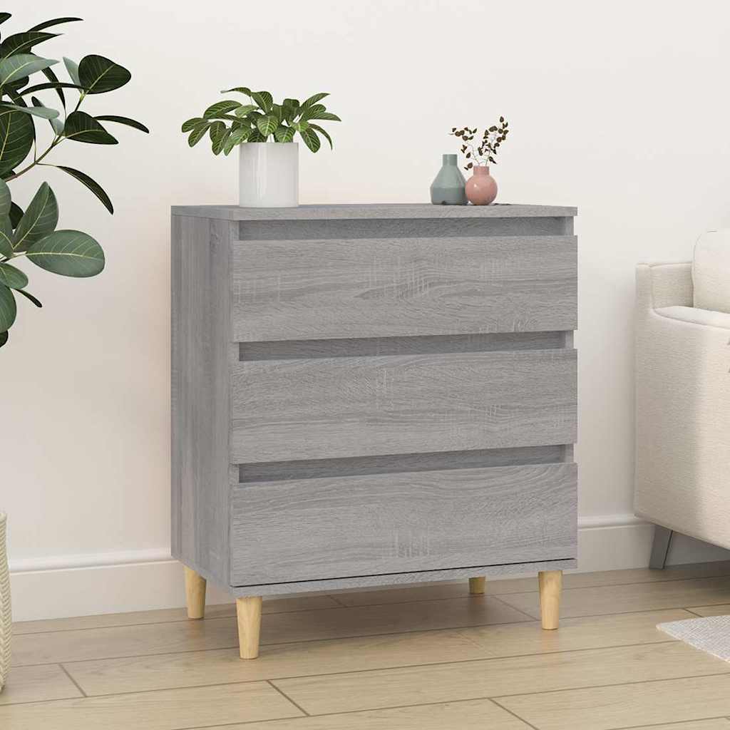 Puhvetkapp, hall Sonoma tamm, 60x35x70 cm, tehispuit