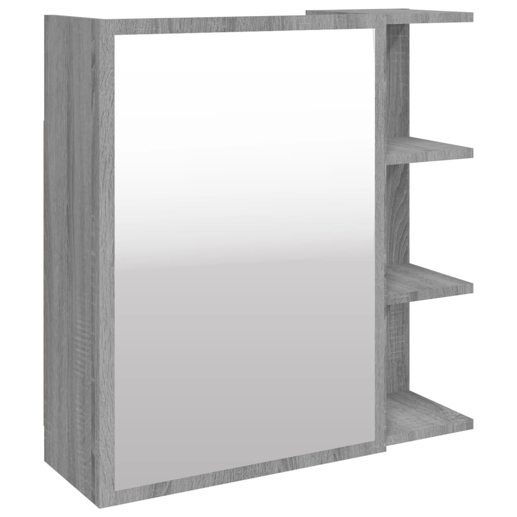 Vannitoakapp, hall Sonoma tamm, 62,5 x 20,5 x 64 cm, tehispuit
