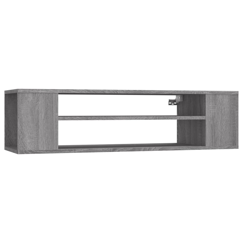 Seina telerikapp, hall Sonoma tamm, 100x30x26,5 cm, tehispuit