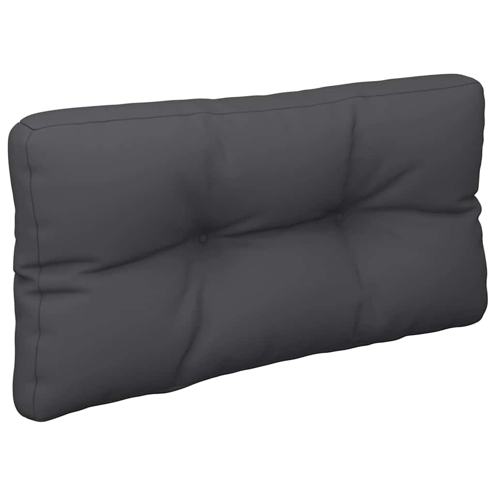 Euroaluse istumispadi, must, 80x40x12 cm, kangas