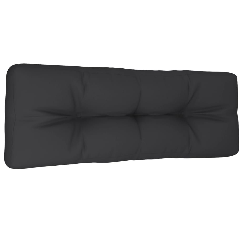 Euroaluse istmepadi, must, 120x40x12 cm, kangas
