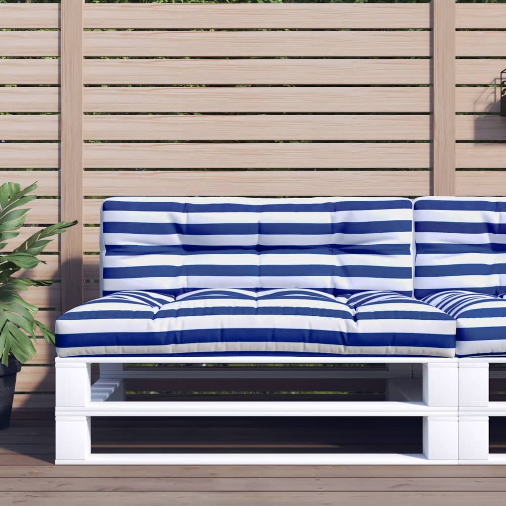 Euroaluse istmepadi, sinise/valge triibuline, 120x40x12 cm