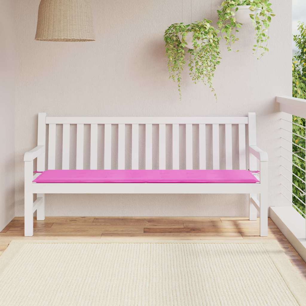 Pingi patjad Oxfordi kangas Roosa 180 x 50 x 3 cm