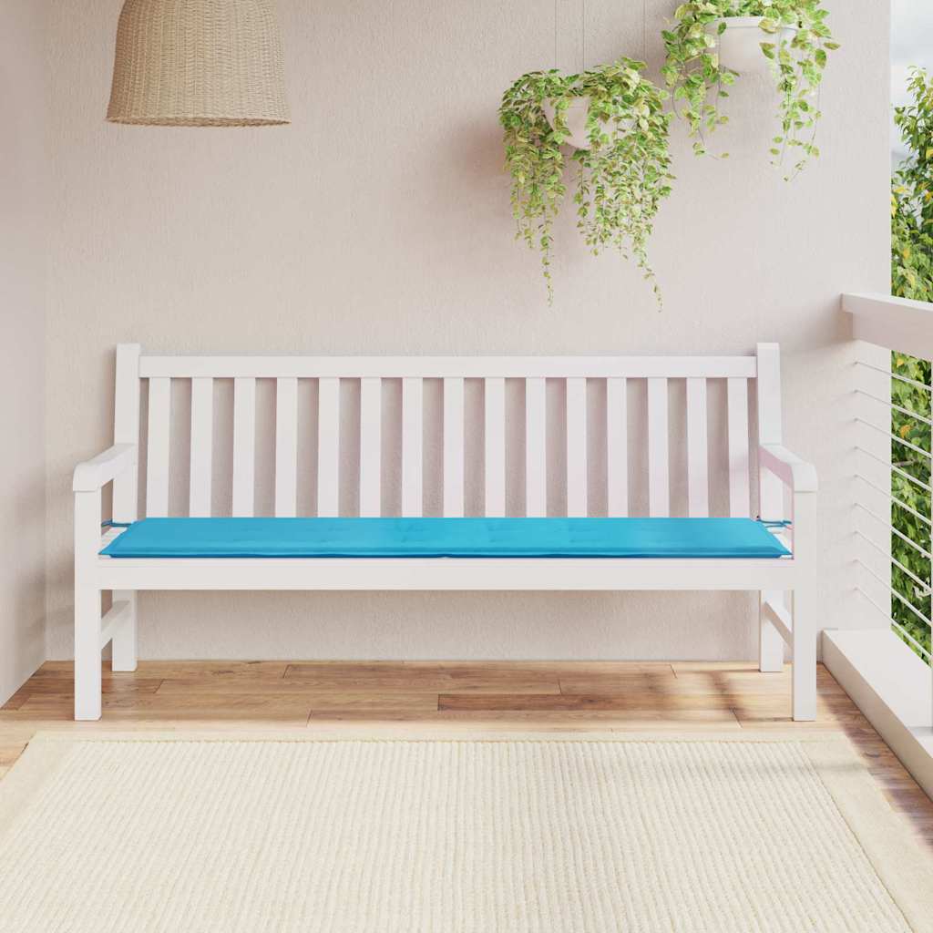 Pingi patjad Oxfordi kangas Türkiis 180 x 50 x 3 cm