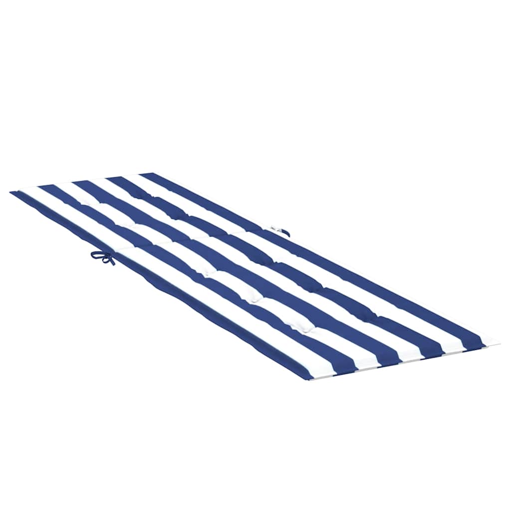 Terrassitooli istmepadi, sinise/valge triibuline, oxford kangas