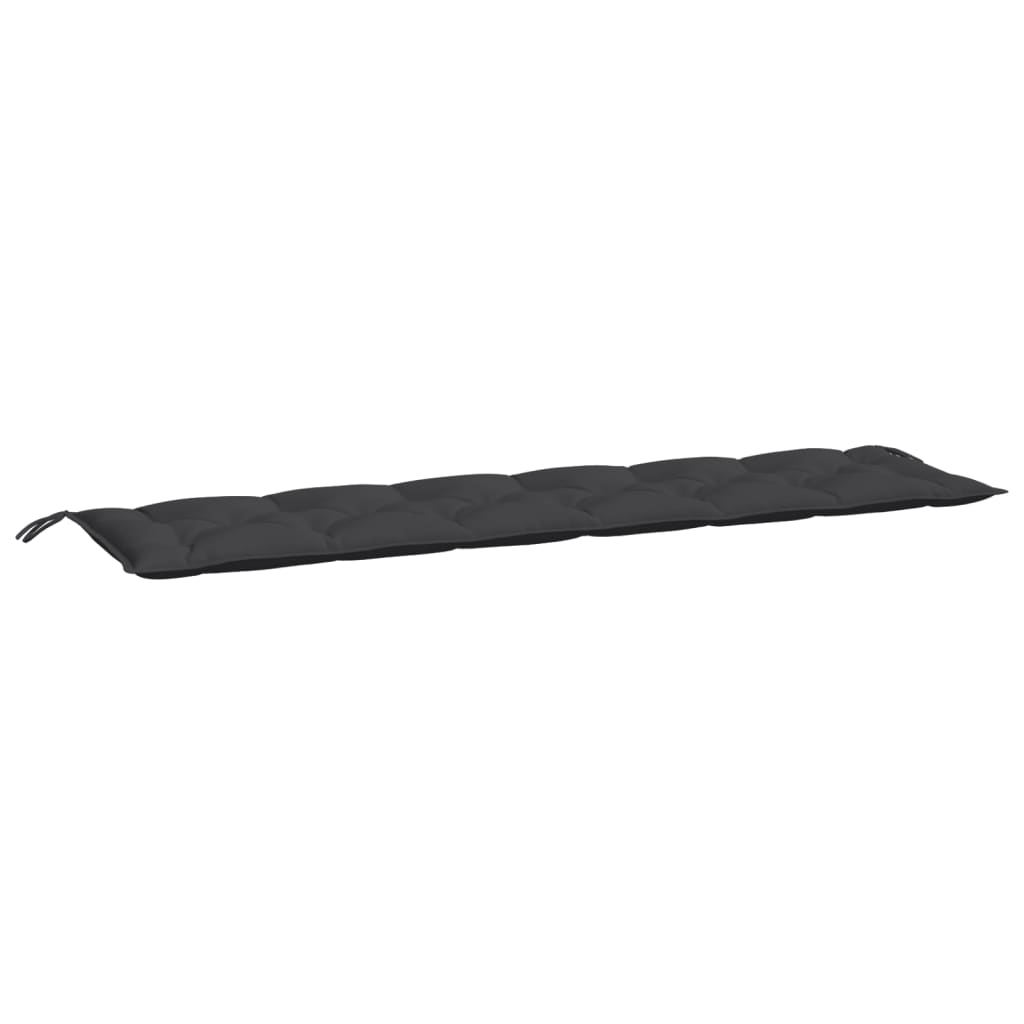 Aiapingi istmepadi, must, 200x50x7 cm, oxford kangas