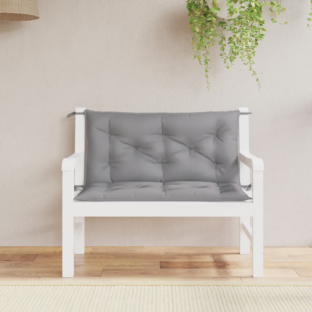 Aiapingi istmepadjad 2 tk, hall, 100x50x7 cm, oxford-kangas
