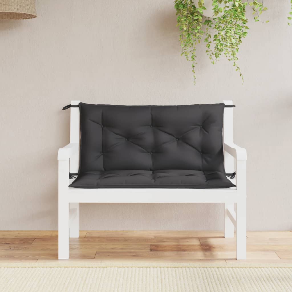 Aiapingi istmepadjad 2 tk, must, 100x50x7 cm, oxford-kangas