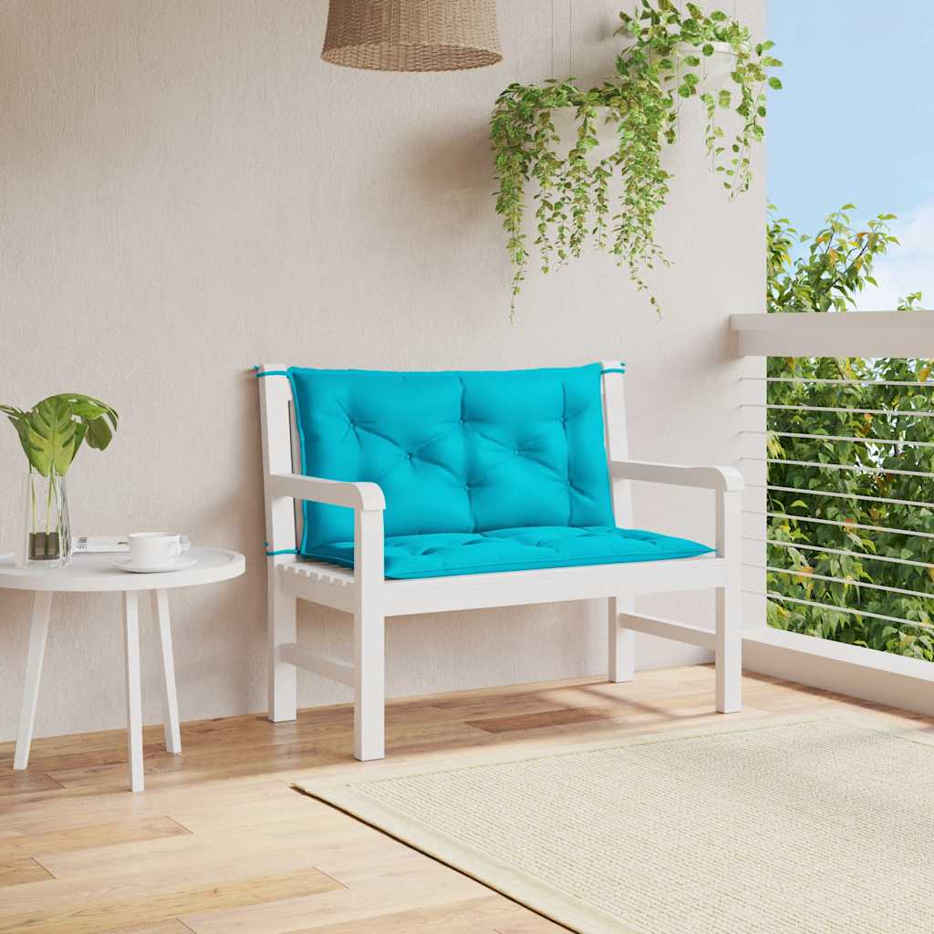 Aiapingi istmepadjad 2 tk, türkiissinine, 100x50x7 cm, kangas