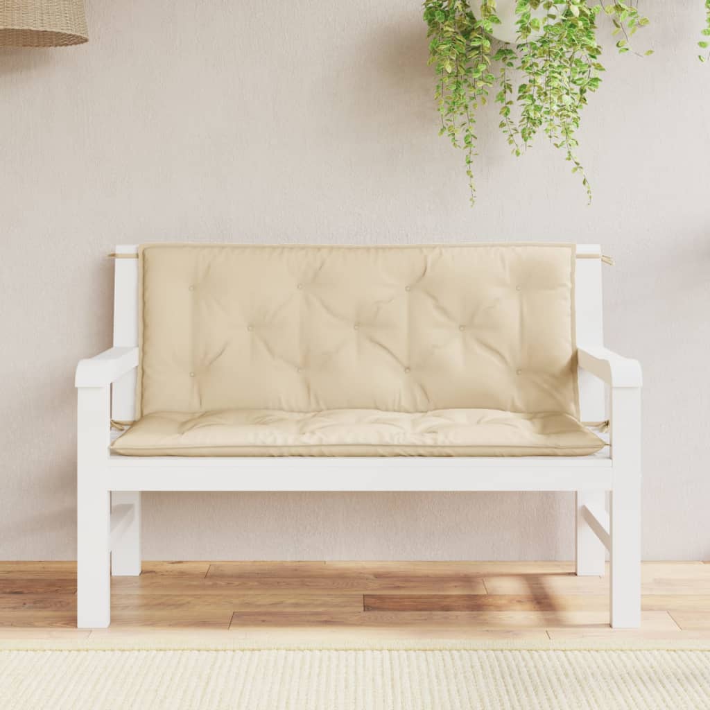 Aiapingi istmepadjad 2 tk, beež, 120x50x7 cm, oxford-kangas