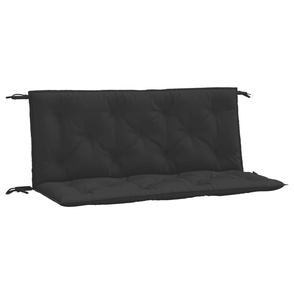 Aiapingi istmepadjad 2 tk, must, 120x50x7 cm, oxford-kangas