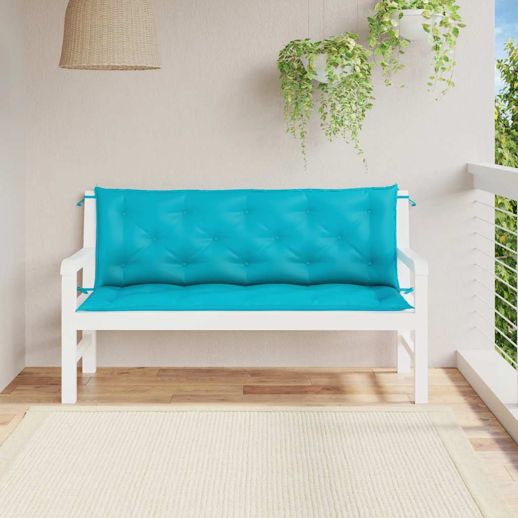 Aiapingi istmepadjad 2 tk, türkiissinine, 150x50x7 cm, kangas