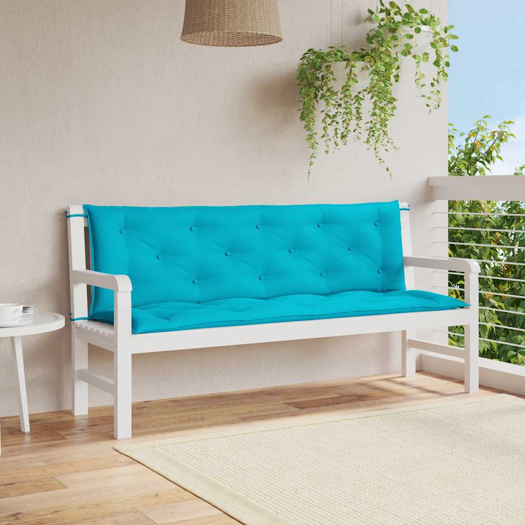 Aiapingi istmepadjad 2 tk, türkiissinine, 150x50x7 cm, kangas