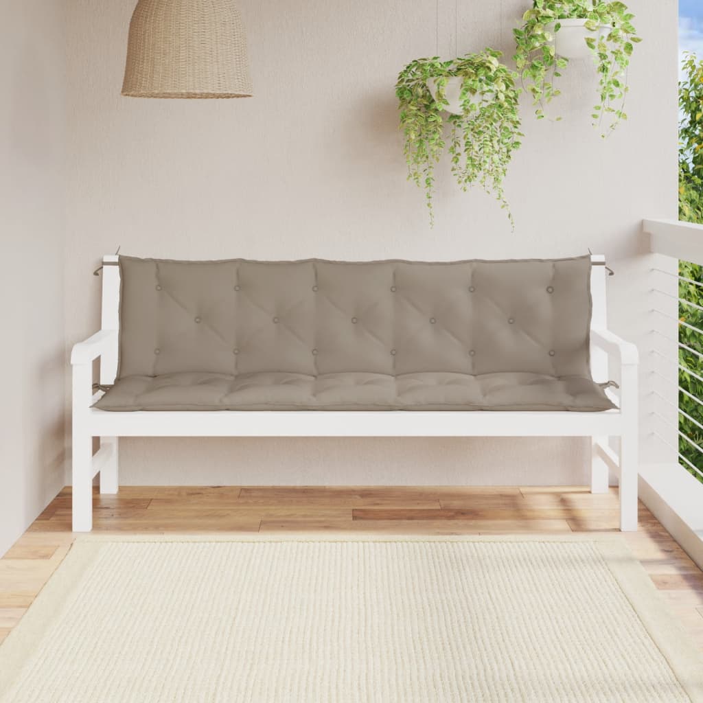Aiapingi istmepadjad 2 tk, pruunikashall, 180x50x7 cm