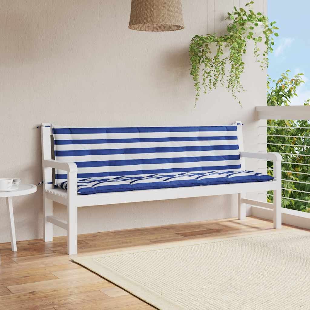 Aiapingi istmepadjad 2 tk, sinise/valge triibuline, kangas