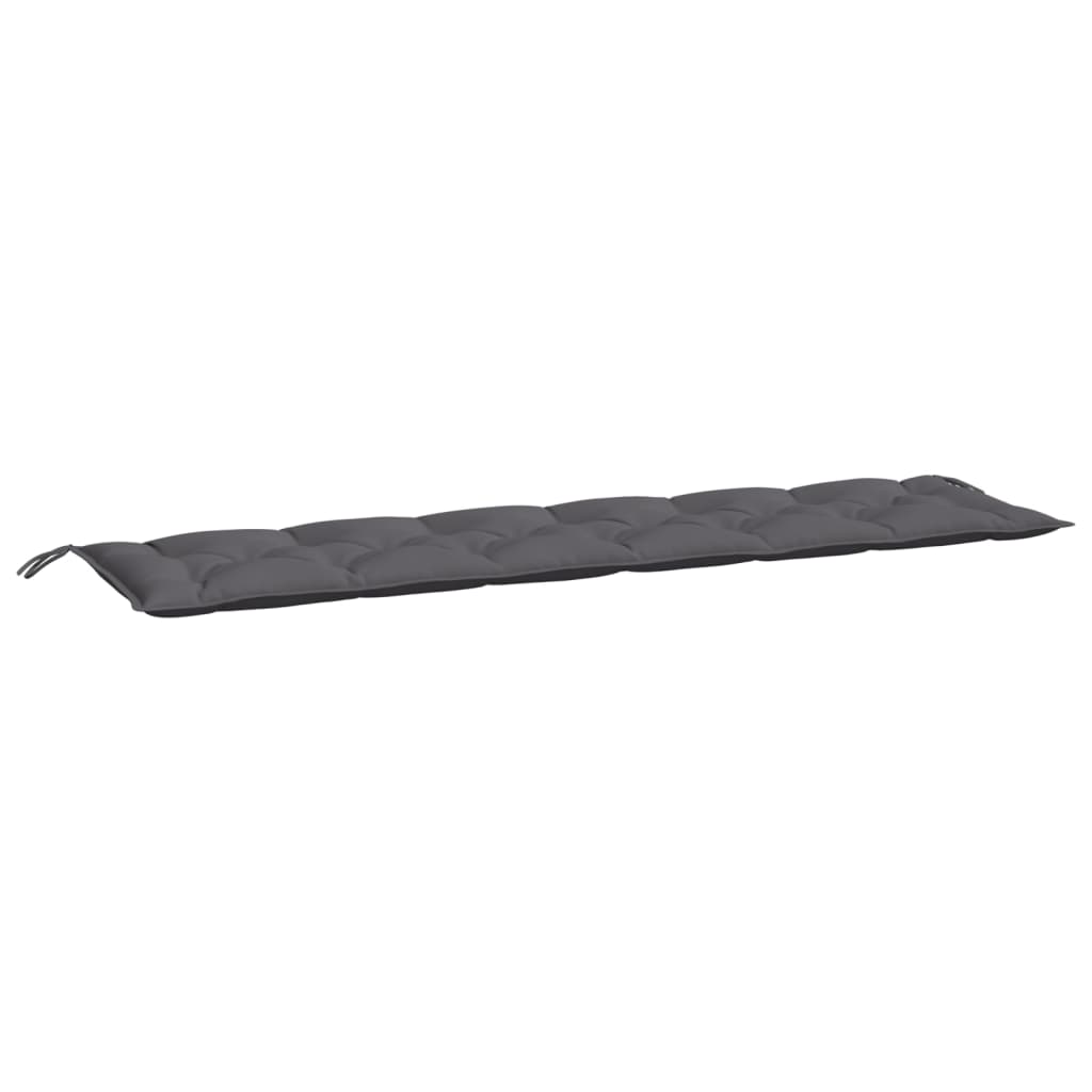 Aiapingi istmepadjad 2tk, antratsiit, 200x50x7cm, oxford-kangas