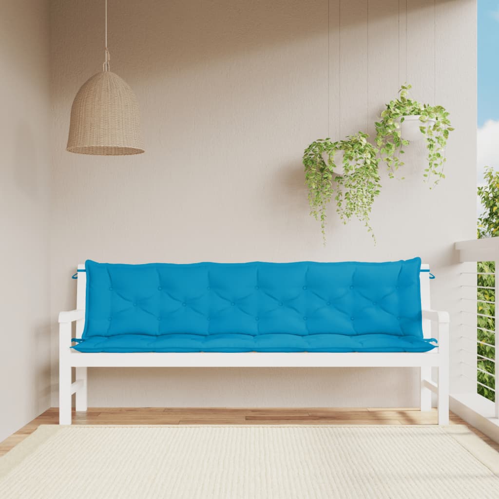 Aiapingi istmepadjad 2tk, helesinine, 200x50x7cm, oxford-kangas