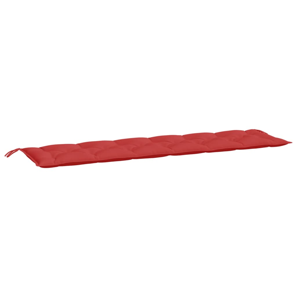 Aiapingi istmepadjad 2 tk, punane, 200x50x7 cm, oxford-kangas