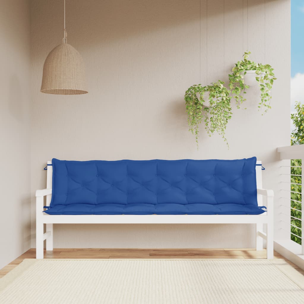 Aiapingi istmepadjad 2 tk, punane, 200x50x7 cm, oxford-kangas