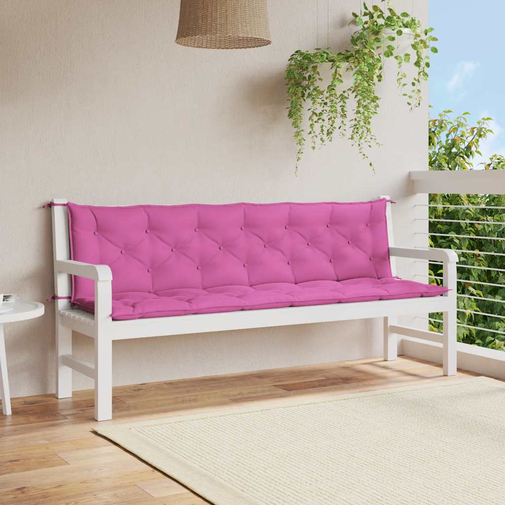 Aiapingi istmepadjad 2 tk, roosa, 200 x 50 x 7 cm, kangas