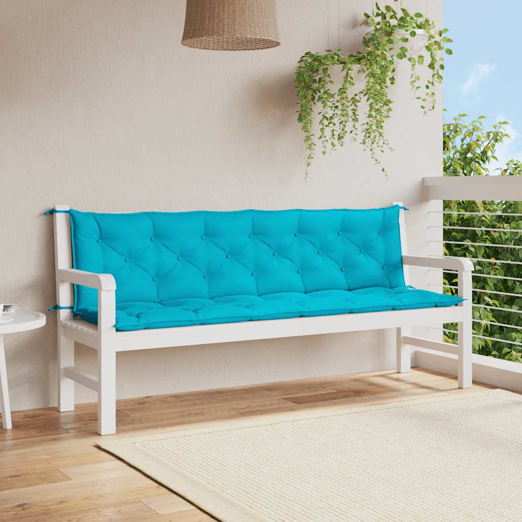 Aiapingi istmepadjad 2 tk, türkiissinine, 200x50x7 cm, kangas